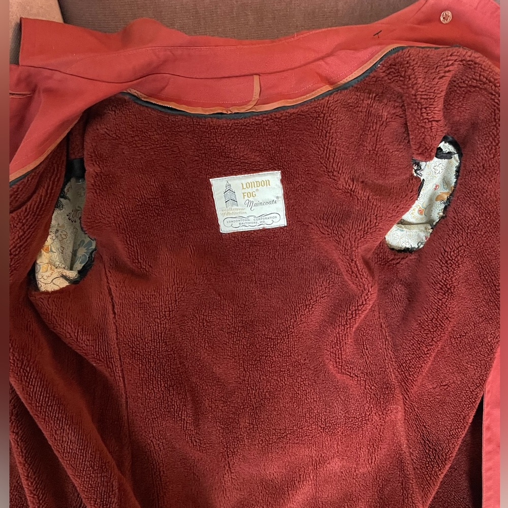London Fog Vintage Lined Trench Coat - Picture 6 of 6